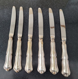 Mixed Set of Cutlery with (800) Continental Silver Handles | Antique & Vintage | Moonee Ponds Antiques | Australia Wide Delivery