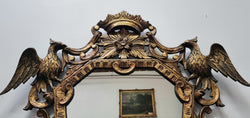 Interesting Italian Gilt Decorative Framed Mirror Featuring Birds | Antique & Vintage | Moonee Ponds Antiques | Australia Wide Delivery
