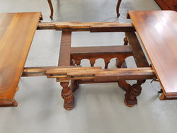 Henry II Style Walnut Extension Dining Table | Antique & Vintage | Moonee Ponds Antiques | Australia Wide Delivery