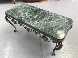 Stunning French Wrought Iron Coffee Table | Antique & Vintage | Moonee Ponds Antiques | Australia Wide Delivery
