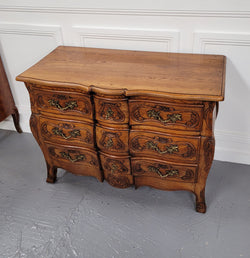 French Antique Louis XIV Style Oak Wooden Top Commode | Antique & Vintage | Moonee Ponds Antiques | Australia Wide Delivery