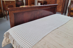 French Art Deco Bedroom Suite Consisting of Queen Size Bed & Bedsides In Amboyna Wood | Antique & Vintage | Moonee Ponds Antiques | Australia Wide Delivery