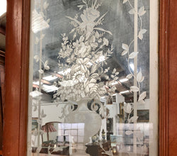 Beautiful Pair of French Antique Doors With Acid Etched Panels | Antique & Vintage | Moonee Ponds Antiques | Australia Wide Delivery
