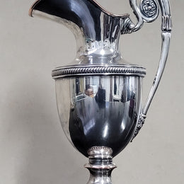 19th Century rare “Charles Balaine of Paris France” silver plate water jug ornate and elegant design. In good original condition, please view photos as they help form part of the description.