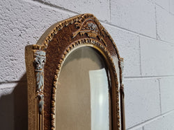 Oval Decorative Frame With Convex Glass | Antique & Vintage | Moonee Ponds Antiques | Australia Wide Delivery