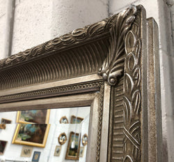 Vintage French Style Silver Gilt Mirror of Large Proportions | Antique & Vintage | Moonee Ponds Antiques | Australia Wide Delivery