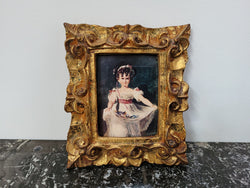 Two Italian Framed Prints In Decorative Gilt Frames | Antique & Vintage | Moonee Ponds Antiques | Australia Wide Delivery