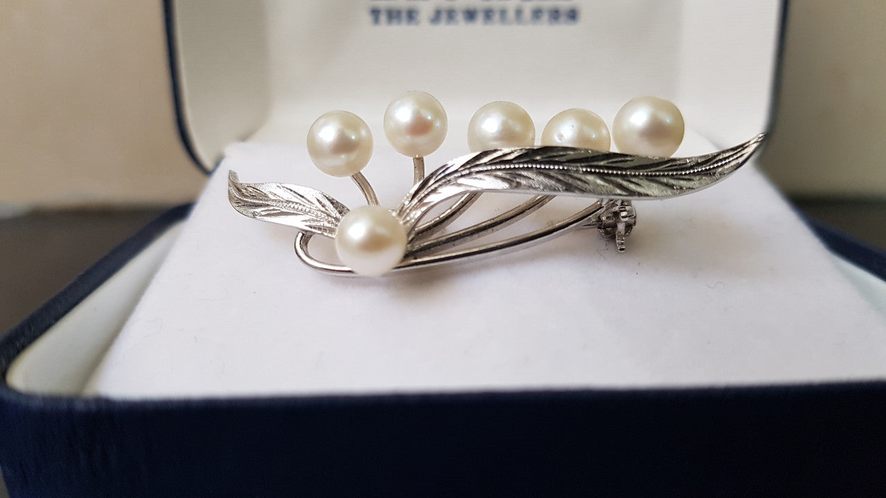 Vintage Pearl Brooch | Antique & Vintage | Moonee Ponds Antiques | Australia Wide Delivery