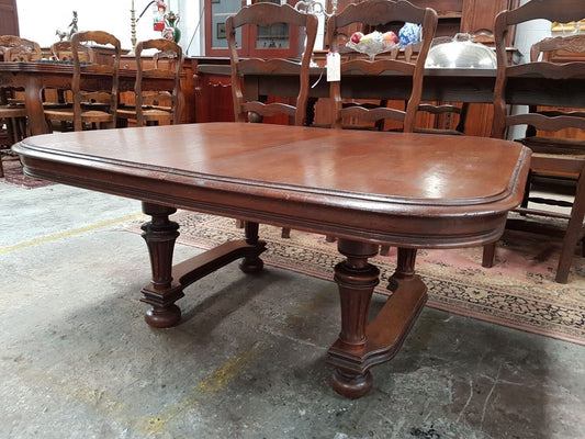 French Figured Oak Coffee Table