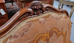 Pair of Amazing Louis XV Style Walnut & Tapestry Fauteuils | Antique & Vintage | Moonee Ponds Antiques | Australia Wide Delivery