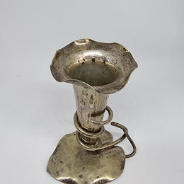 Gorgeous Arts and Crafts Silver plate Posy Vase