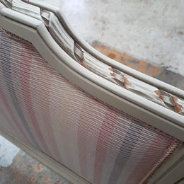 French Queen Size Upholstered Bed