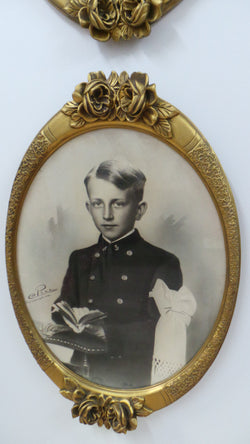 Fabulous Pair of French Art Deco Military Portraits | Antique & Vintage | Moonee Ponds Antiques | Australia Wide Delivery