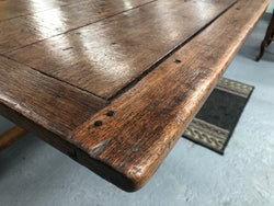 Rustic 19th Century French Oak Farmhouse Extension Table | Antique & Vintage | Moonee Ponds Antiques | Australia Wide Delivery