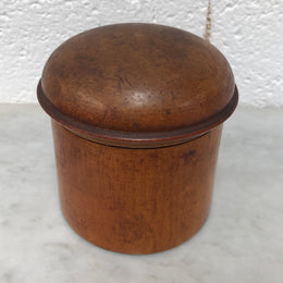 Antique Treen Wooden Box