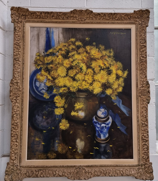 Beautifully Framed Floral painting