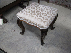 Victorian Rosewood Foot Stool | Antique & Vintage | Moonee Ponds Antiques | Australia Wide Delivery