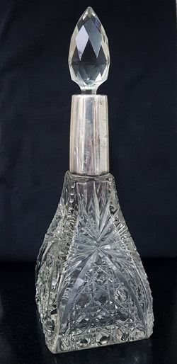 Victorian Cut Crystal Scent Bottle | Antique & Vintage | Moonee Ponds Antiques | Australia Wide Delivery