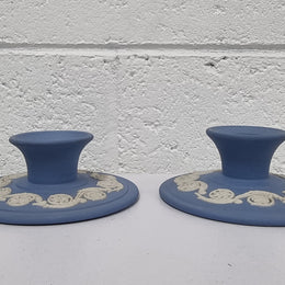 Lovely Pair of Wedgwood Candlesticks