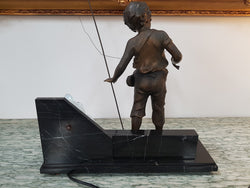 Fabulous Art Deco Boy Statue Lamp | Antique & Vintage | Moonee Ponds Antiques | Australia Wide Delivery