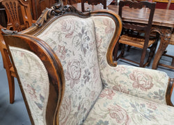 Beautiful Pair of French Gilt and Upholstered Bergere Chairs | Antique & Vintage | Moonee Ponds Antiques | Australia Wide Delivery