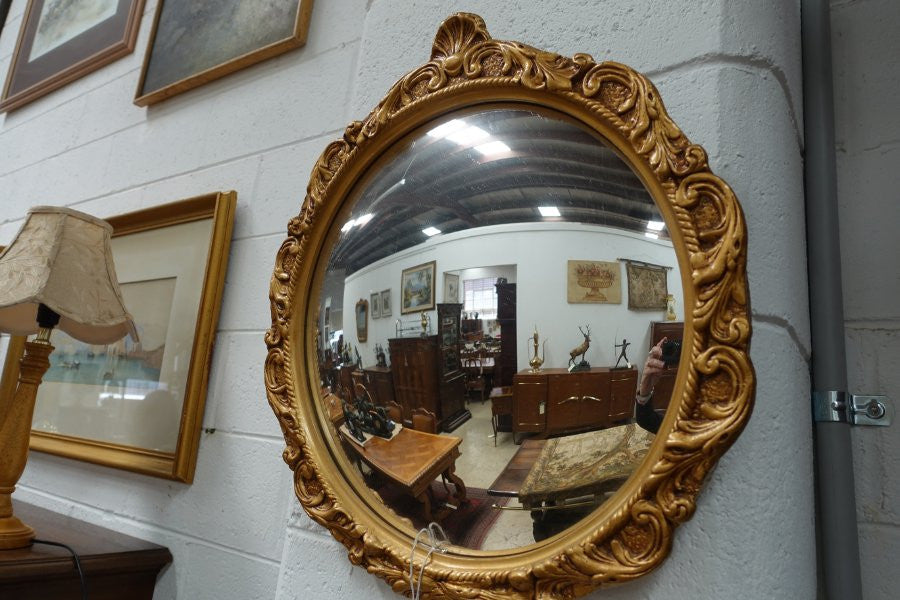 Decorative Round Mirror | Antique & Vintage | Moonee Ponds Antiques | Australia Wide Delivery