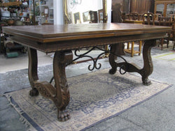 French Oak Spanish Style Dining Table | Antique & Vintage | Moonee Ponds Antiques | Australia Wide Delivery