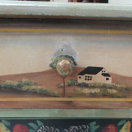 Decorative Hand painted Cupboard