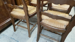Set of six French oak Dining Chairs-1 | Antique & Vintage | Moonee Ponds Antiques | Australia Wide Delivery