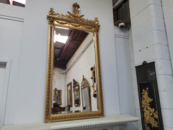 Impressive French Napoleon III Water Gilded Mantle Mirror | Antique & Vintage | Moonee Ponds Antiques | Australia Wide Delivery