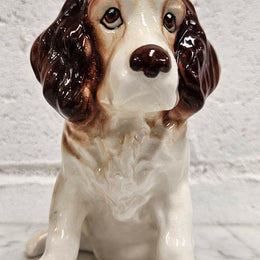 Vintage Sylvac England Pottery, Cocker Spaniel, Model 18 with a Gloss finish. Appealing expression. Please see photos as they form part of the description.