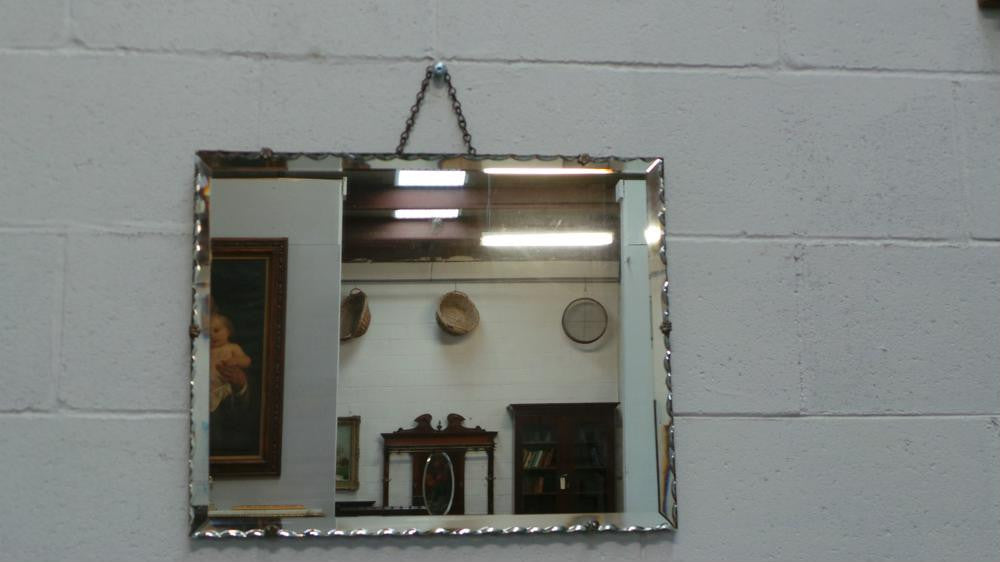 Art Deco Bevelled Wall Mirror | Antique & Vintage | Moonee Ponds Antiques | Australia Wide Delivery