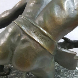 Art Deco Bronze Statue-1