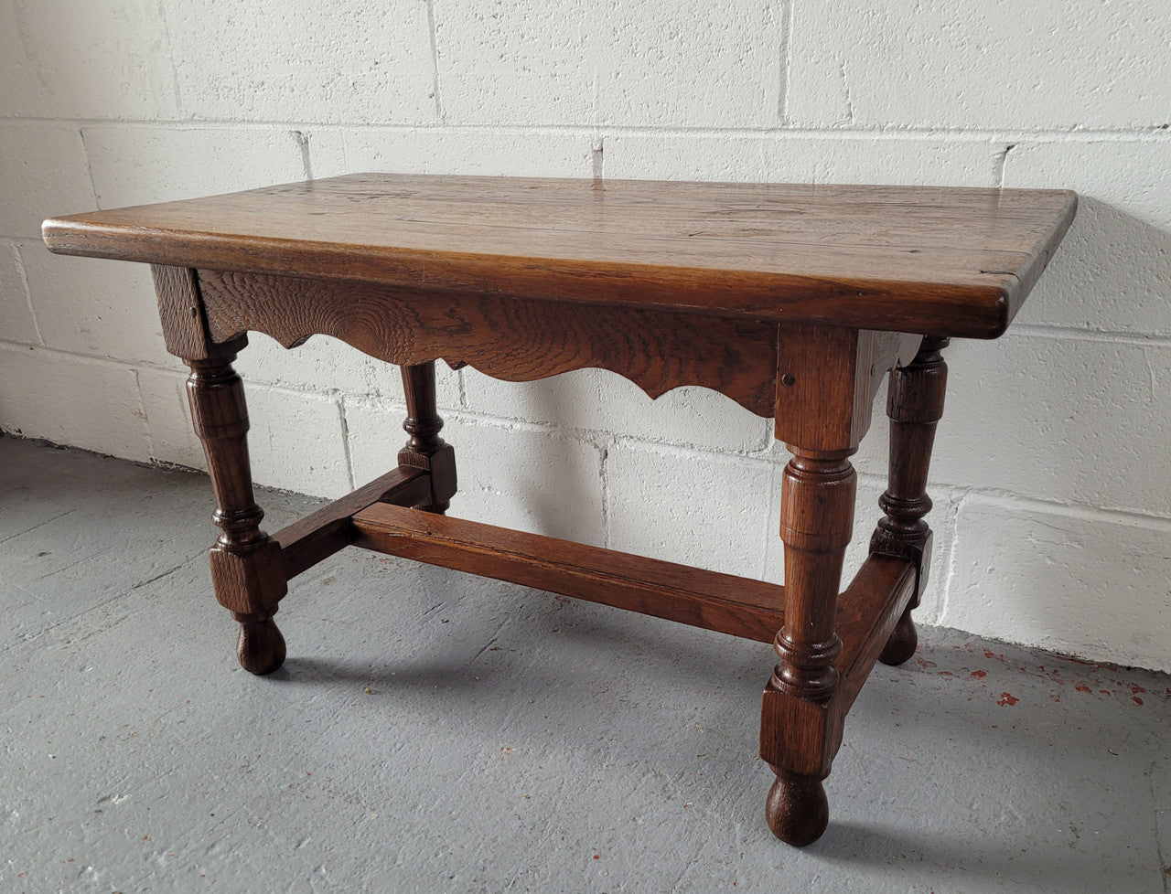 Small French Oak Rustic Coffee Table | Antique & Vintage | Moonee Ponds Antiques | Australia Wide Delivery