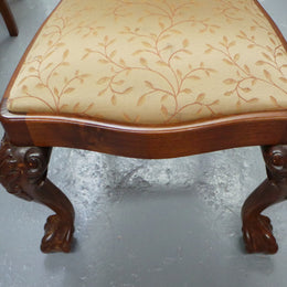 English Solid Mahogany Chippendale Dining Setting