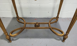 French Louis XVI Style Gilt Center Table with Marble Top | Antique & Vintage | Moonee Ponds Antiques | Australia Wide Delivery