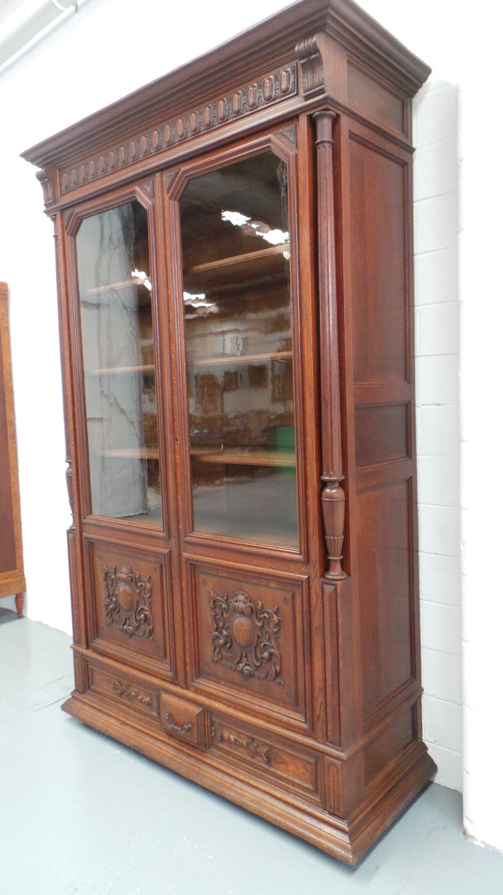 French Oak Henry II Bookcase