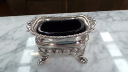 Silver Plated Salts with Insert | Antique & Vintage | Moonee Ponds Antiques | Australia Wide Delivery
