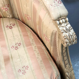 French Wing Back Chair
