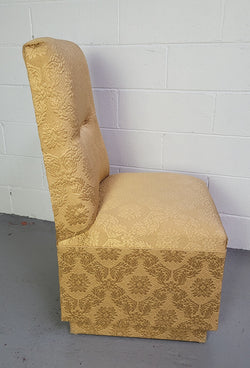 Vintage Nicely Upholstered Bedroom Chair | Antique & Vintage | Moonee Ponds Antiques | Australia Wide Delivery