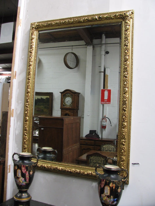 Stunning Antique Gilt Mirror