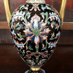 Victorian Enamel Vase | Antique & Vintage | Moonee Ponds Antiques | Australia Wide Delivery