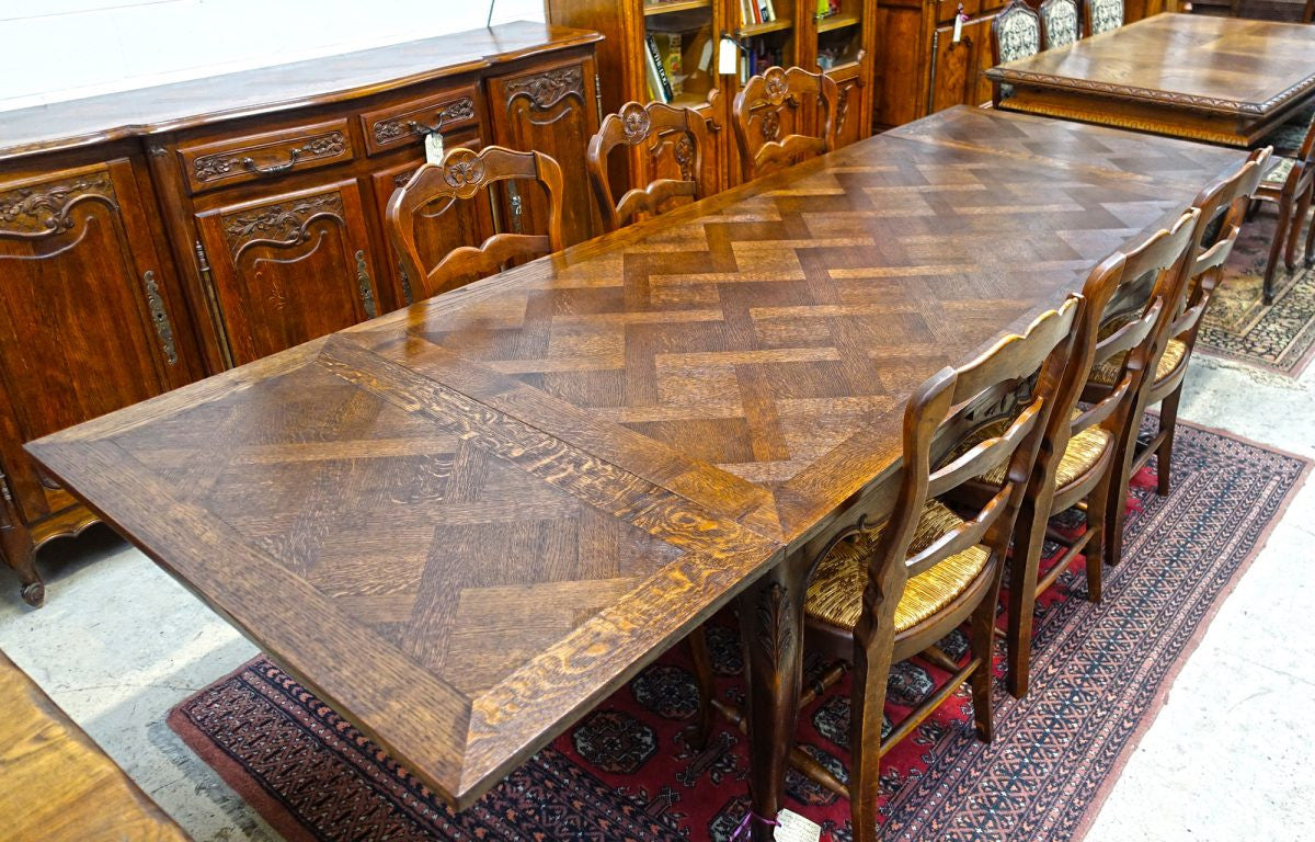 French Provincial Dining Table | Antique & Vintage | Moonee Ponds Antiques | Australia Wide Delivery