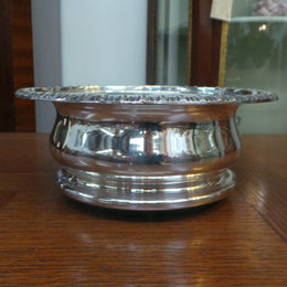 A Fabulous Sheffield Silver Plate Wine Coaster