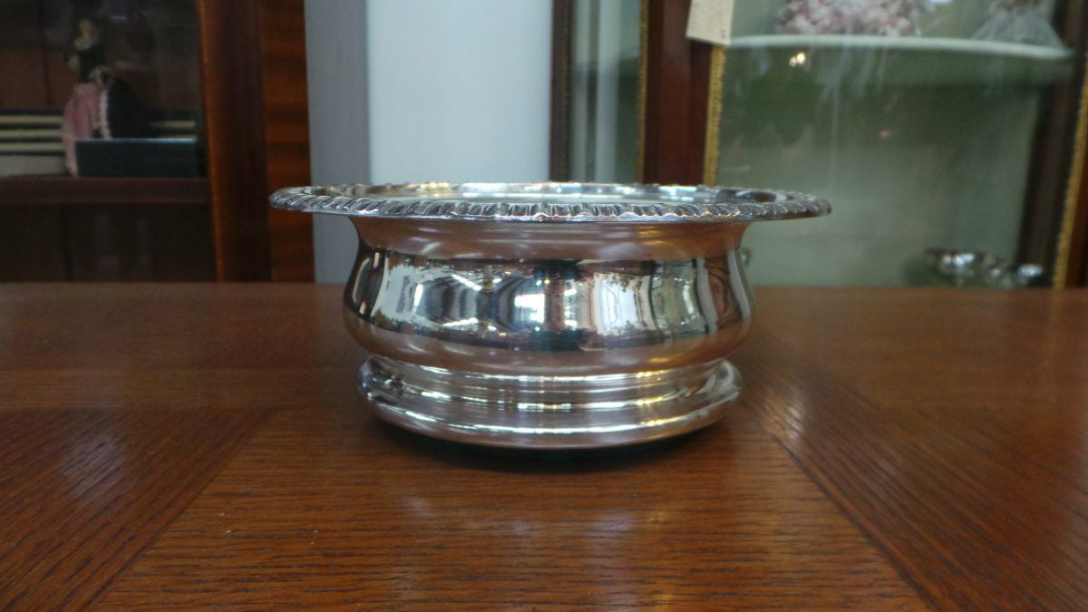 A Fabulous Sheffield Silver Plate Wine Coaster | Antique & Vintage | Moonee Ponds Antiques | Australia Wide Delivery