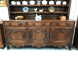 Grand 19th Century Oak French Kitchen Dresser | Antique & Vintage | Moonee Ponds Antiques | Australia Wide Delivery