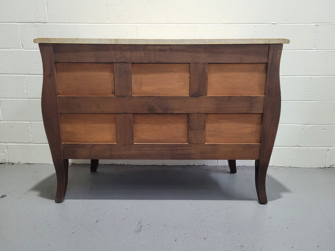 French Three Drawer Marquetry Inlaid Marble Top Commode | Antique & Vintage | Moonee Ponds Antiques | Australia Wide Delivery