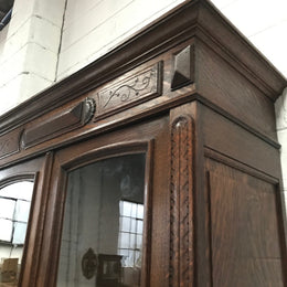Superb Pair of Henry II style French Two Door Oak Bookcases