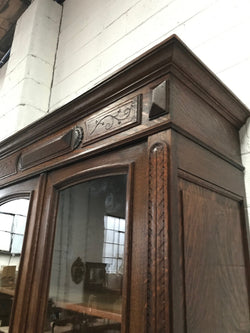 Superb Pair of Henry II style French Two Door Oak Bookcases | Antique & Vintage | Moonee Ponds Antiques | Australia Wide Delivery