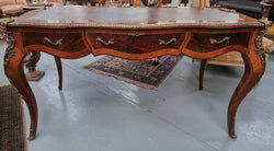 French Louis XV Style Bureau Plat Desk | Antique & Vintage | Moonee Ponds Antiques | Australia Wide Delivery